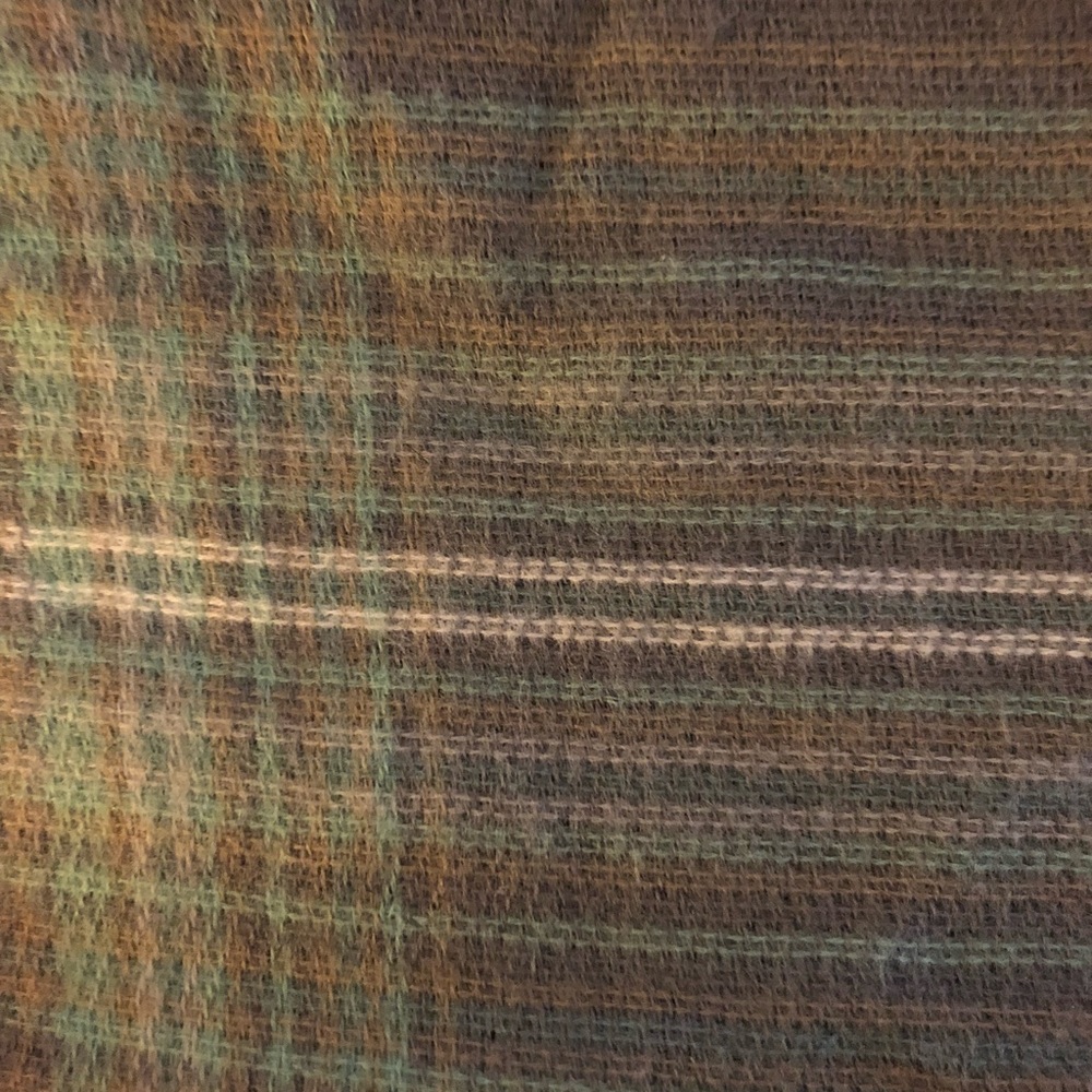 Blue and Grey Blanket Scarf